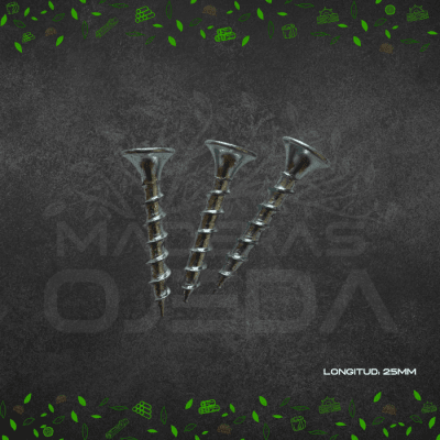 TORNILLO CRS ZINCADO 6 x 1 BOLSA 100 UN1