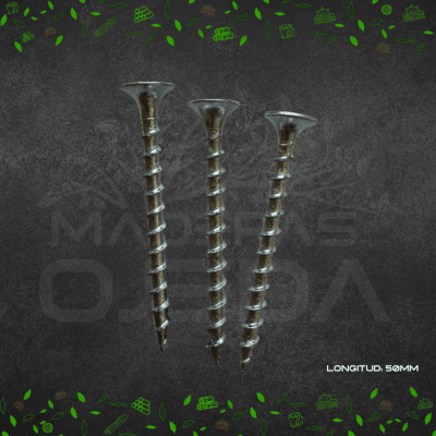 TORNILLO CRS ZINCADO 7x2 BOLSA 100 UN