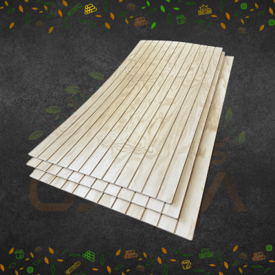 TERCIADO RANURADO 12 mm