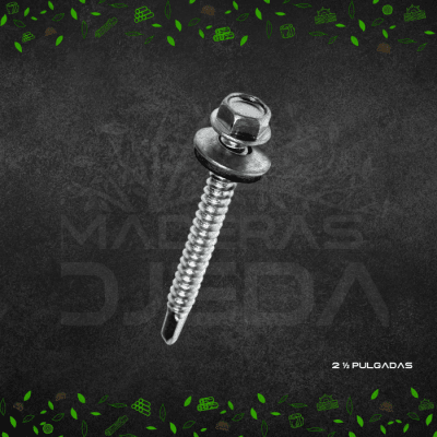 TORNILLO CABEZA HEXAGONAL 12x21/2  BOLSA 100