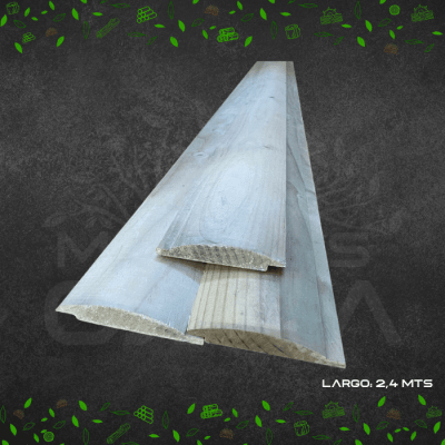 TRASLAPO ROLLIZO IMPREGNADO (IPV) 1x5x2.401