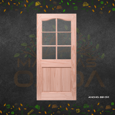 PUERTA VETRO OREGON 80 x 2.01