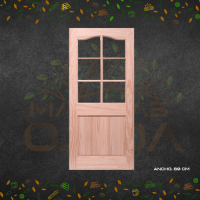 PUERTA VETRO OREGON 80 x 2.0