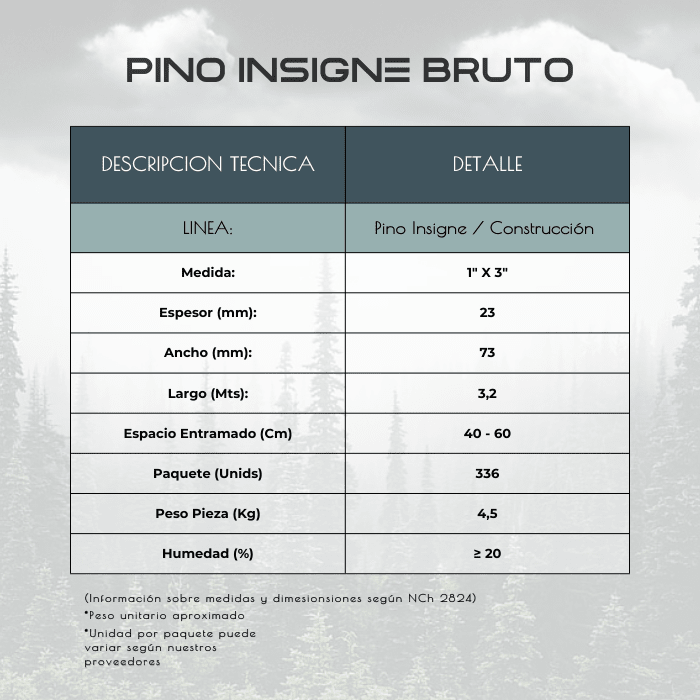PINO INS BTO 3.20 1X32