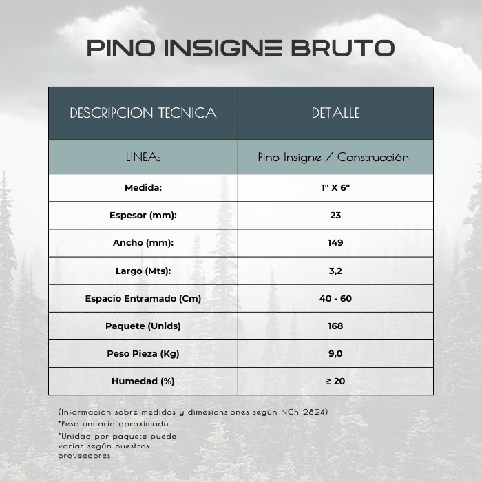 PINO INS BTO 3.20 1X62