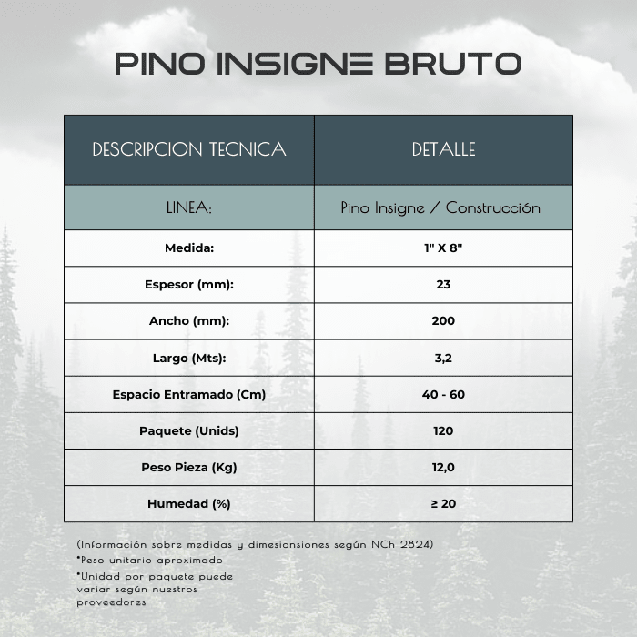 PINO INS BTO 3.20 1X82