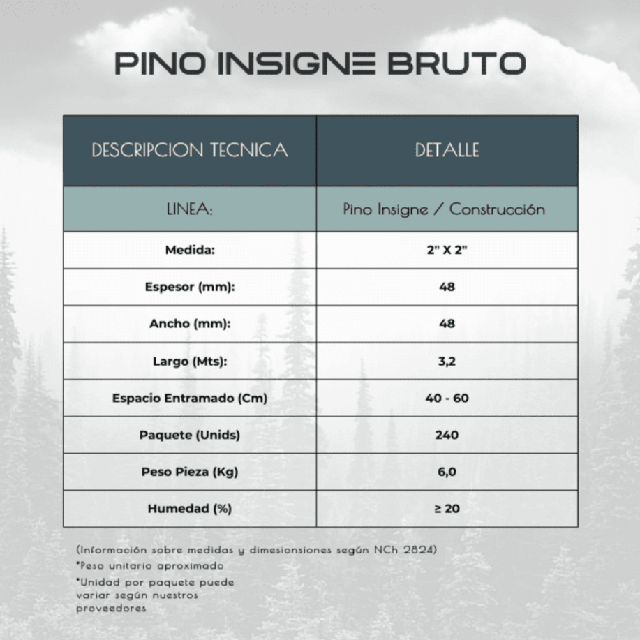 PINO INS BTO 3.20 2X2 (R)2