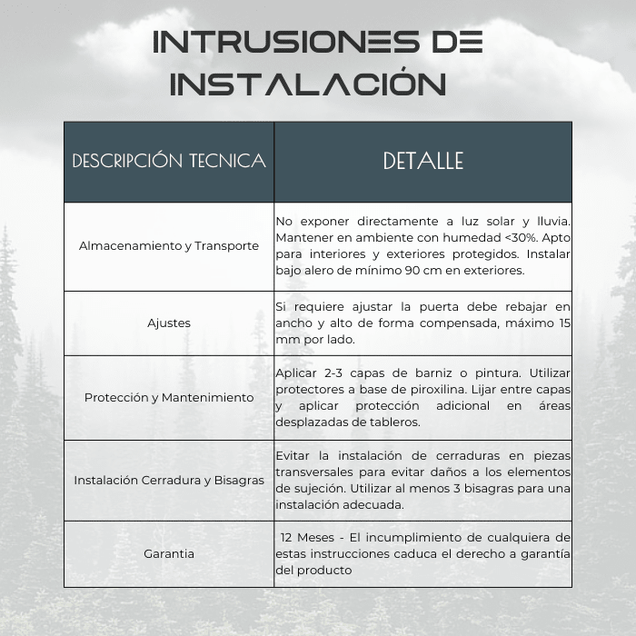 PUERTA ITALIA INSIGNE VETRO 80 cm x 2.03