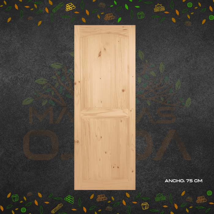 PUERTA ITALIA INSIGNE 75 cm x 2.0 (Curvo) 0