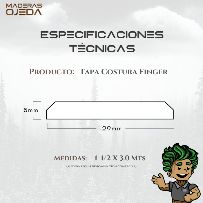 TAPA COSTURA FINGER 11/2x3.02