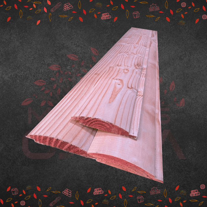 TRASLAPO ROLLIZO OREGON 1x5x3.20 0