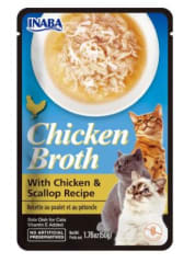 CHICKEN BROTH WITH CHICKEN & SCALLOP RECIPE