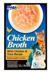 CHICKEN BROTH WITH CHICKEN & TUNA RECIPE