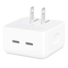 Adaptador de corriente con dos puertos USB-C de 35 W