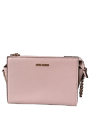 Cartera Steve Madden Blush Saffiano Chain Crossbody
