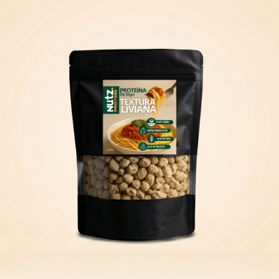 PROTEÍNA DE SOYA MEDIANA - TEXTURA LIVIANA 200 G (DOYPACK) X 12 UNI1
