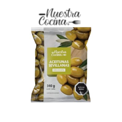 Aceituna Sevillana 340 gr Nuestra Cocina1