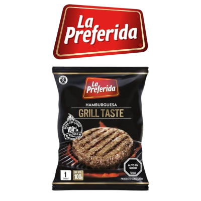 Hamburguesa Grill Taste 100 gr La Preferida1