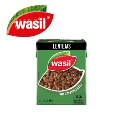 Lentejas 380gr wasil1