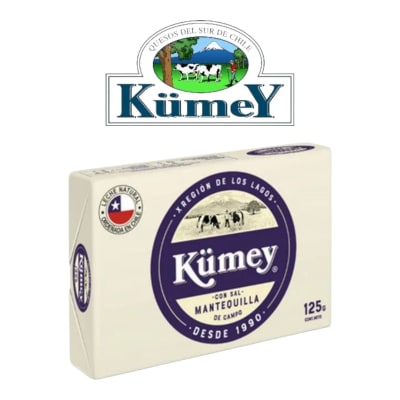 Mantequilla con sal 125 gr Kumey1