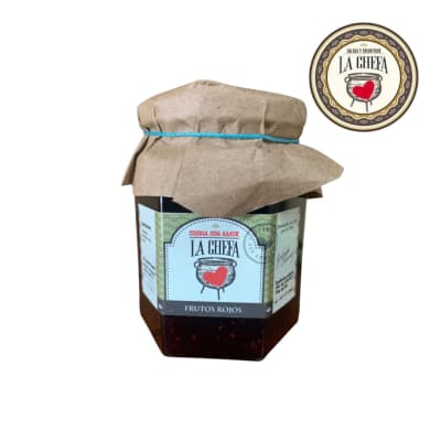 Mermelada de frutos rojos 200 cc La Chefa1