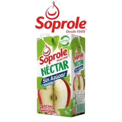 Néctar Manzana 1 Litro Soprole1