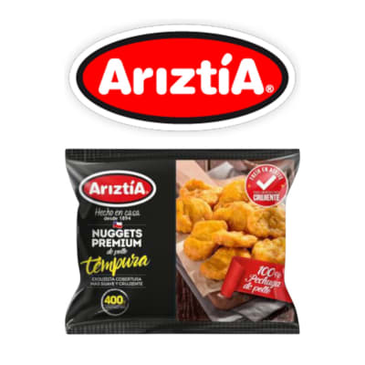 Nuggets Tempura 400gr Ariztía1