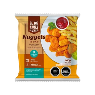 Nuggets de Pollo 400 gr Fundo Río Alegre1