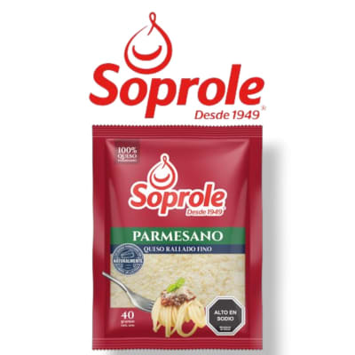 Queso Parmesano rallado 40 gr Soprole1
