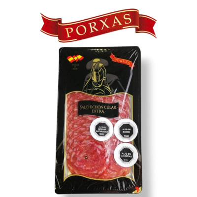 Salchichón Extra Porxas 100 gr1