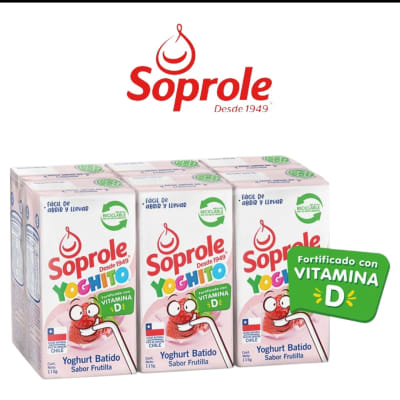 Yogurt Yoghito Frutilla 115 gr Cajita Pack 61