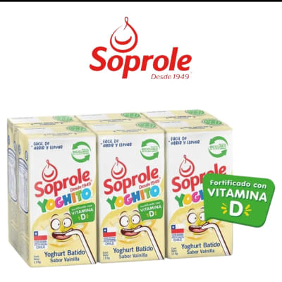 Yogurt Yoghito Vainilla 115 gr Cajita Pack 61