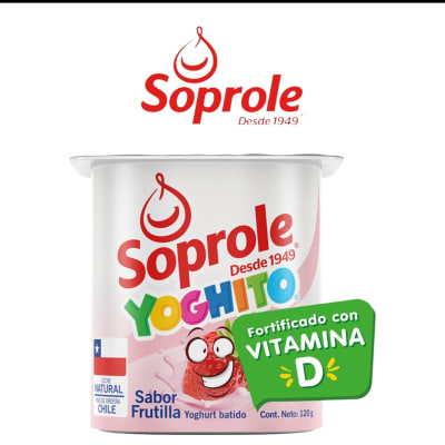 Yoguito sabor Frutilla 120 gr Soprole1