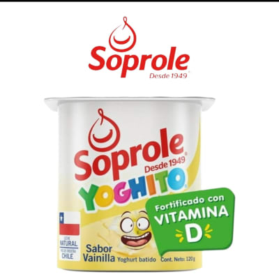 Yoguito sabor Vainilla 120 gr Soprole1