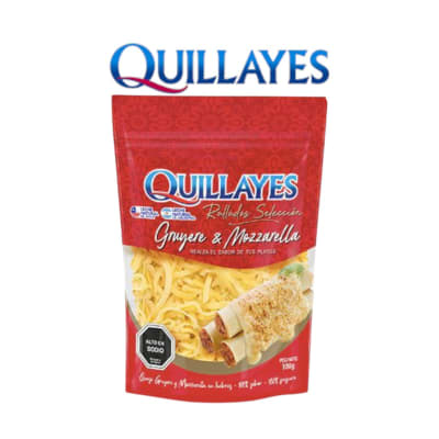 Queso rallado Suizo & Mozzarella 200 gr Quillayes1