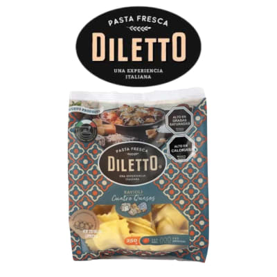 Ravioli 4 quesos Diletto 400 gr1