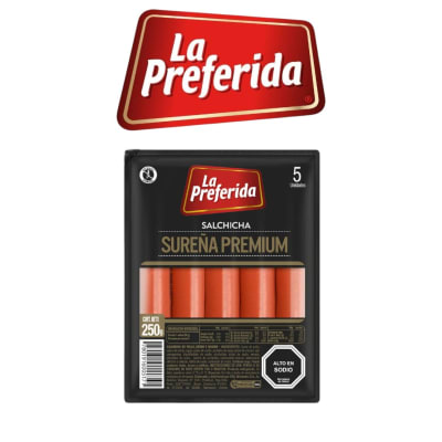 Salchicha Sureña 250gr La Preferida1