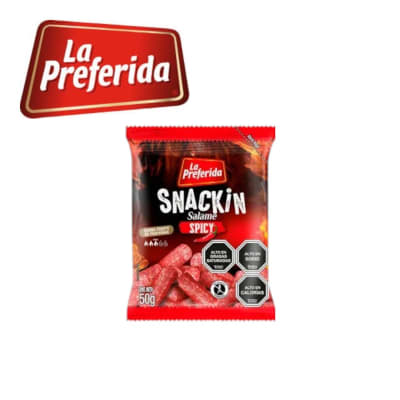 Mini Snack Salame Spicy LP 50 gr1