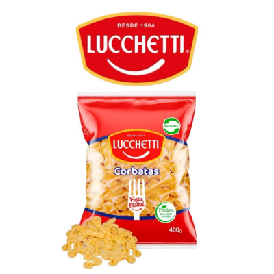 Pasta Corbatas 400gr Lucchetti1