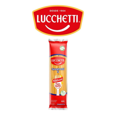 Pasta Espaguettis N°5 400gr Lucchetti1