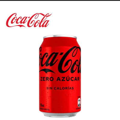 Lata 350 cc Coca Cola Zero1
