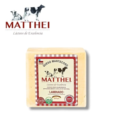Queso Mantecoso Matthei Sin Lactosa Lam 250 gr1