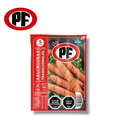 Salchichas Tradicionales PF 250 gr1