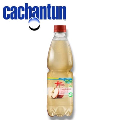 Agua Cachantun Mas sin gas Manzana 600 ml1