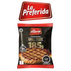 Hamburguesa Grill Taste 185gr La Preferida