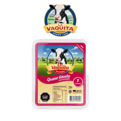 Queso Gauda Laminado 130 gr La Vaquita