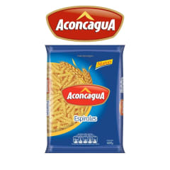 Pasta Espirales 400gr Aconcagua