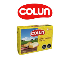 Mantequilla con sal 250gr Colún