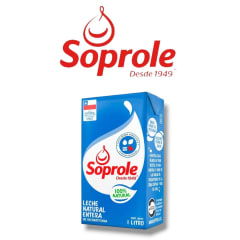 Leche Entera 1 litro Soprole