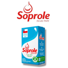 Leche Semidescremada 1 litro Soprole